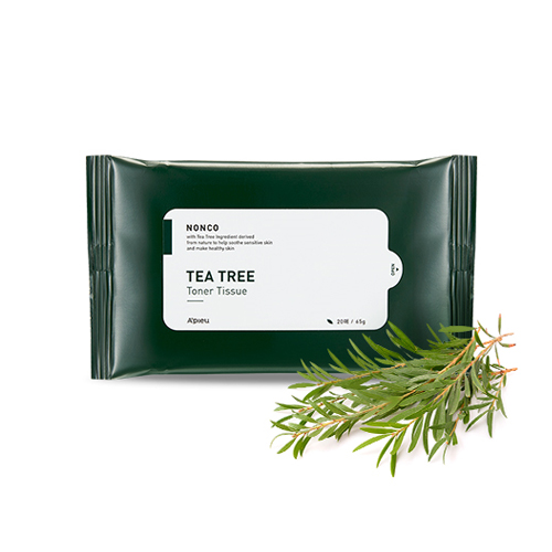 A'PIEU Nonco Tea Tree Toner Tissue A'PIEU Nonco Tea Tree Toner Tissue