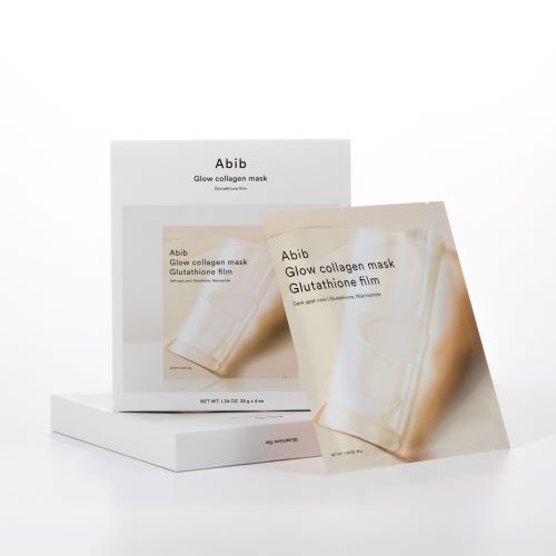 abib glow collagen mask glutathione film Abib Glow Collagen Mask Glutathione Film 38g * 4ea