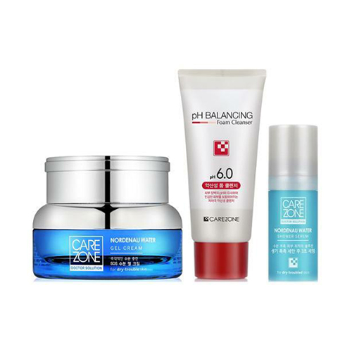 CAREZONE Nordenau Water Gel Cream Set CAREZONE Nordenau Water Gel Cream Set