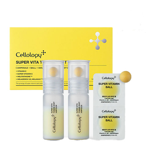 Cellology Super Vita Toning Shot Kit (15ml*2+60mg*4ea)