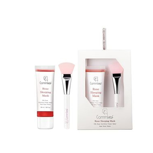 Commleaf Rose Sleeping Mask Set (with Silicone Brush) Commleaf Rose Sleeping Mask Set (with Silicone Brush)
