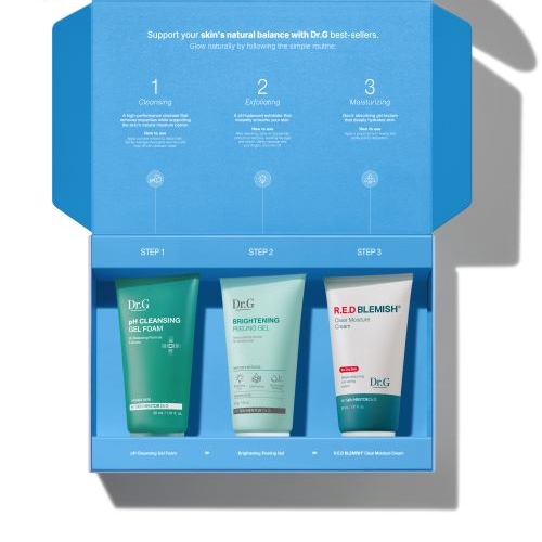 Dr.G R.E.D Blemish Clean & Moisturizing Trial KIT