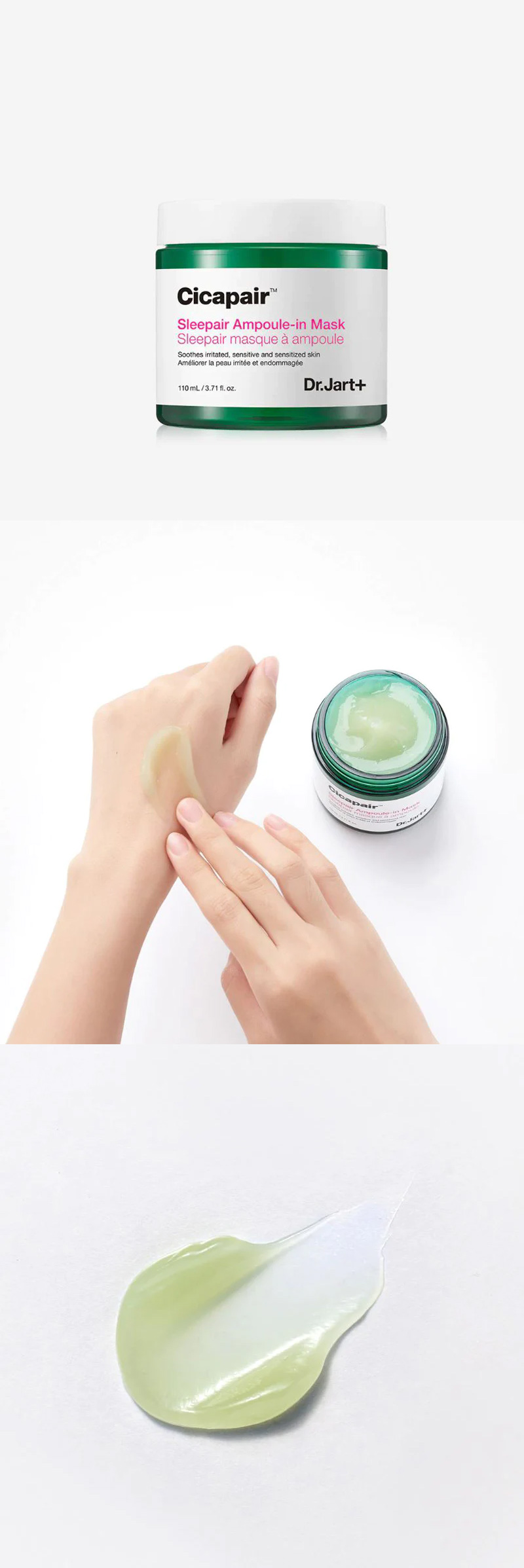 Dr.Jart+ Cicapair Sleepair Ampoulein Mask 110ml