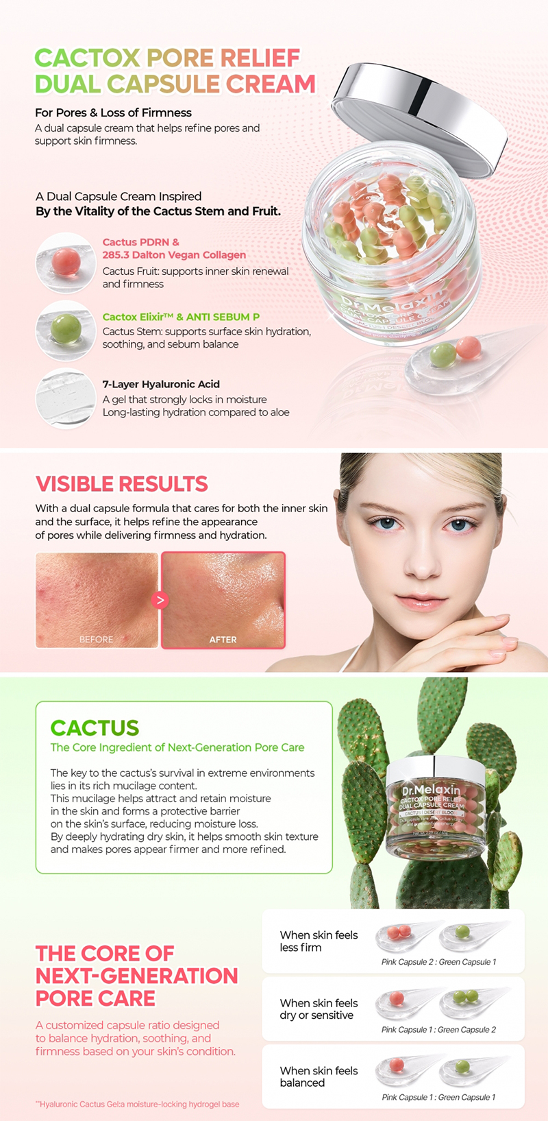 Dr.Melaxin | Cactox Pore Relief Cream