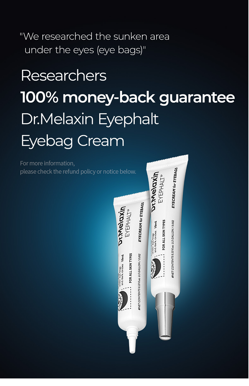 Dr.Melaxin Eyephalt Eyecream for Eyebags 10ml | eBay