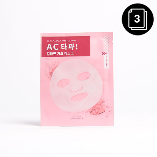 ETUDE HOUSE AC T.A.P.A Calamine Gauze Mask ETUDE HOUSE AC T.A.P.A Calamine Gauze Mask
