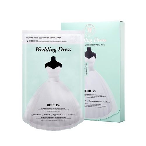 MERBLISS Wedding Dress Illumination Ampoule Mask MERBLISS Wedding Dress Illumination Ampoule Mask