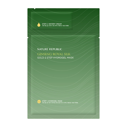 NATURE REPUBLIC Ginseng Royal Silk Gold 2 Step Hydrogel Mask NATURE REPUBLIC Ginseng Royal Silk Gold 2 Step Hydrogel Mask