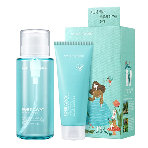 NATURE REPUBLIC Pore Away Clear Toner Set NATURE REPUBLIC Pore Away Clear Toner Set