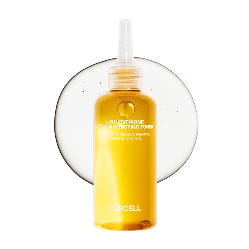 purcell l glutathione toner L-Glutathione Vitamin Boosting 150ml - Princess Cosmetics Qatar a potent antioxidant that helps suppress melanin production for improved clarity PURCELL L-Glutathione Vitamin Boosting Toner