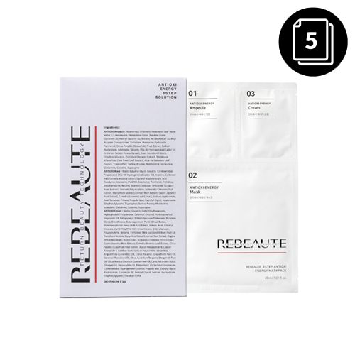 REBEAUTE 3Step Antioxi Energy Mask Pack REBEAUTE 3Step Antioxi Energy Mask Pack