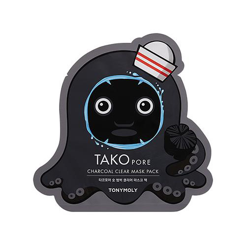 TONYMOLY Tako Pore Charcoal Clear Mask Pack TONYMOLY Tako Pore Charcoal Clear Mask Pack