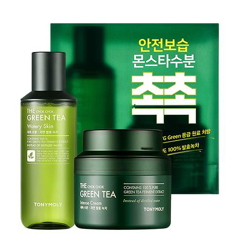 TONYMOLY The Chok Chok Green Tea Intense Cream Special Set TONYMOLY The Chok Chok Green Tea Intense Cream Special Set