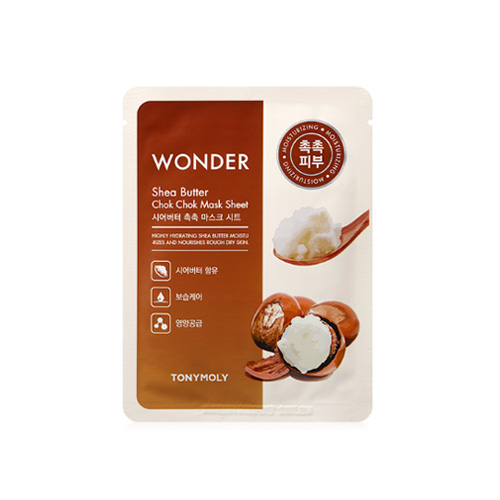 TONYMOLY Wonder Shea Butter Chok Chok Mask Sheet TONYMOLY Wonder Shea Butter Chok Chok Mask Sheet