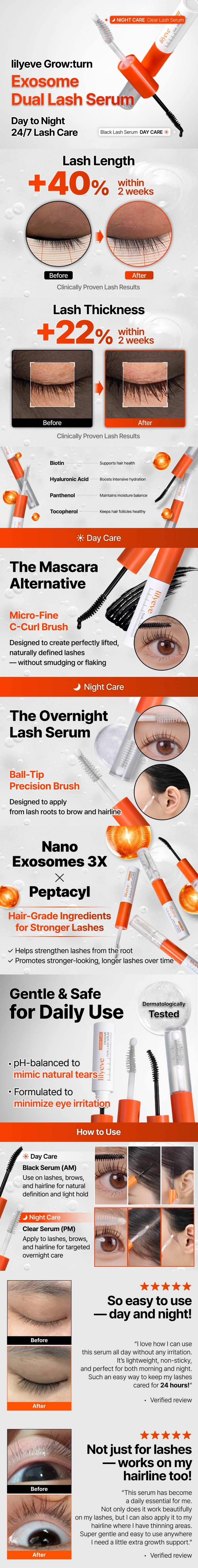 lilyeve | Grow:Turn Dual Lash Serum
