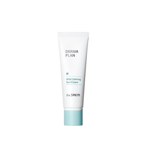 the SAEM Derma Plan Mild Calming Sun Cream SPF50+ PA++++ the SAEM Derma Plan Mild Calming Sun Cream SPF50+ PA++++