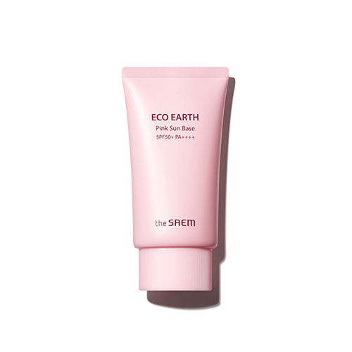 the SAEM Eco Earth Pink Sun Base the SAEM Eco Earth Pink Sun Base