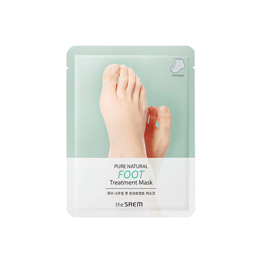 the SAEM PURE NATURAL Foot Treatment Mask the SAEM PURE NATURAL Foot Treatment Mask